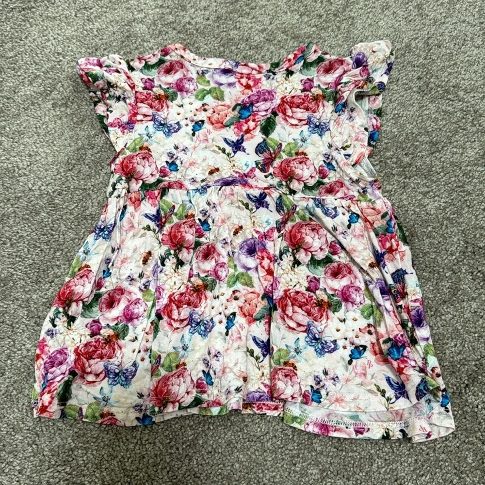 Posh Peanut Butterfly Floral & Polka Dot Bummies